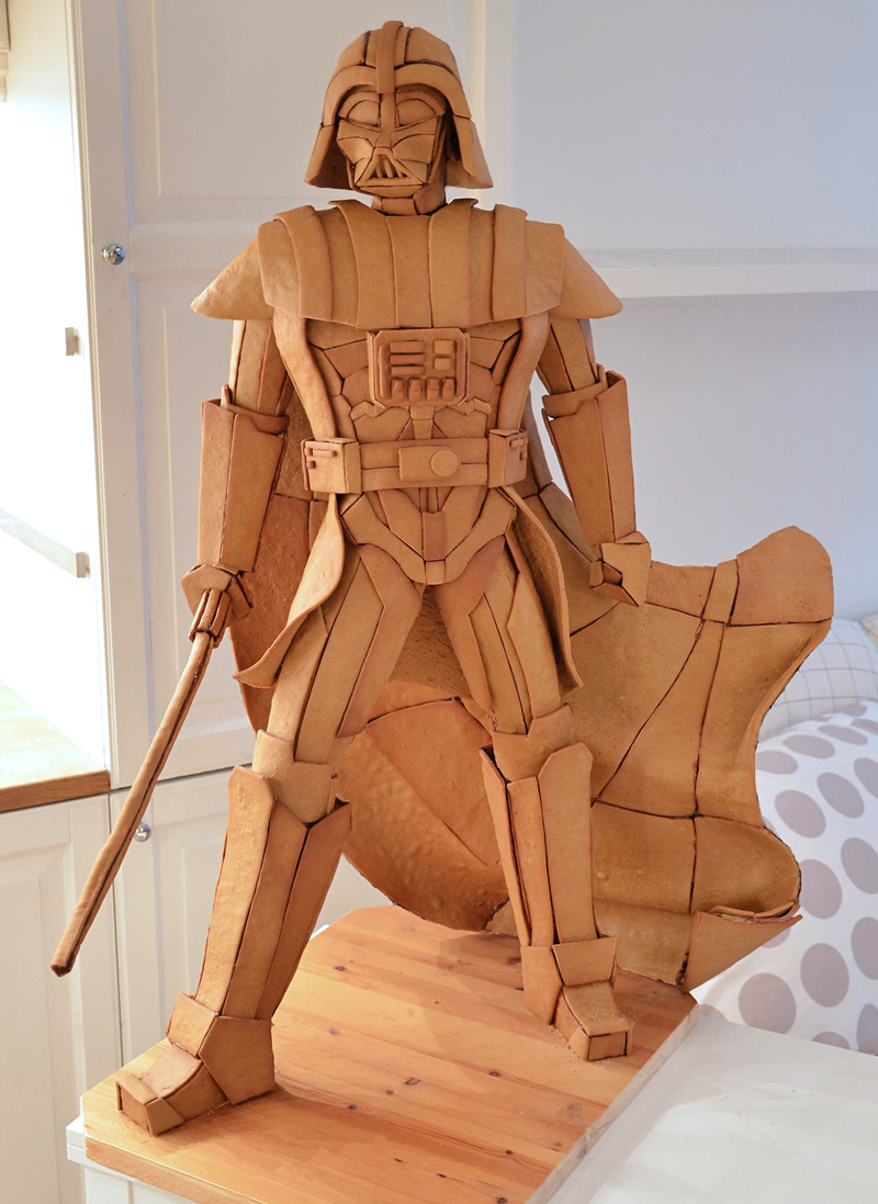 Illustration for article titled We Need to Make Room For This Gingerbread Darth Vader in the Smithsonian